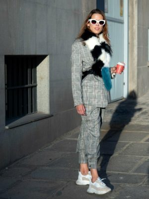 Bufanda Charlotte detalle verde