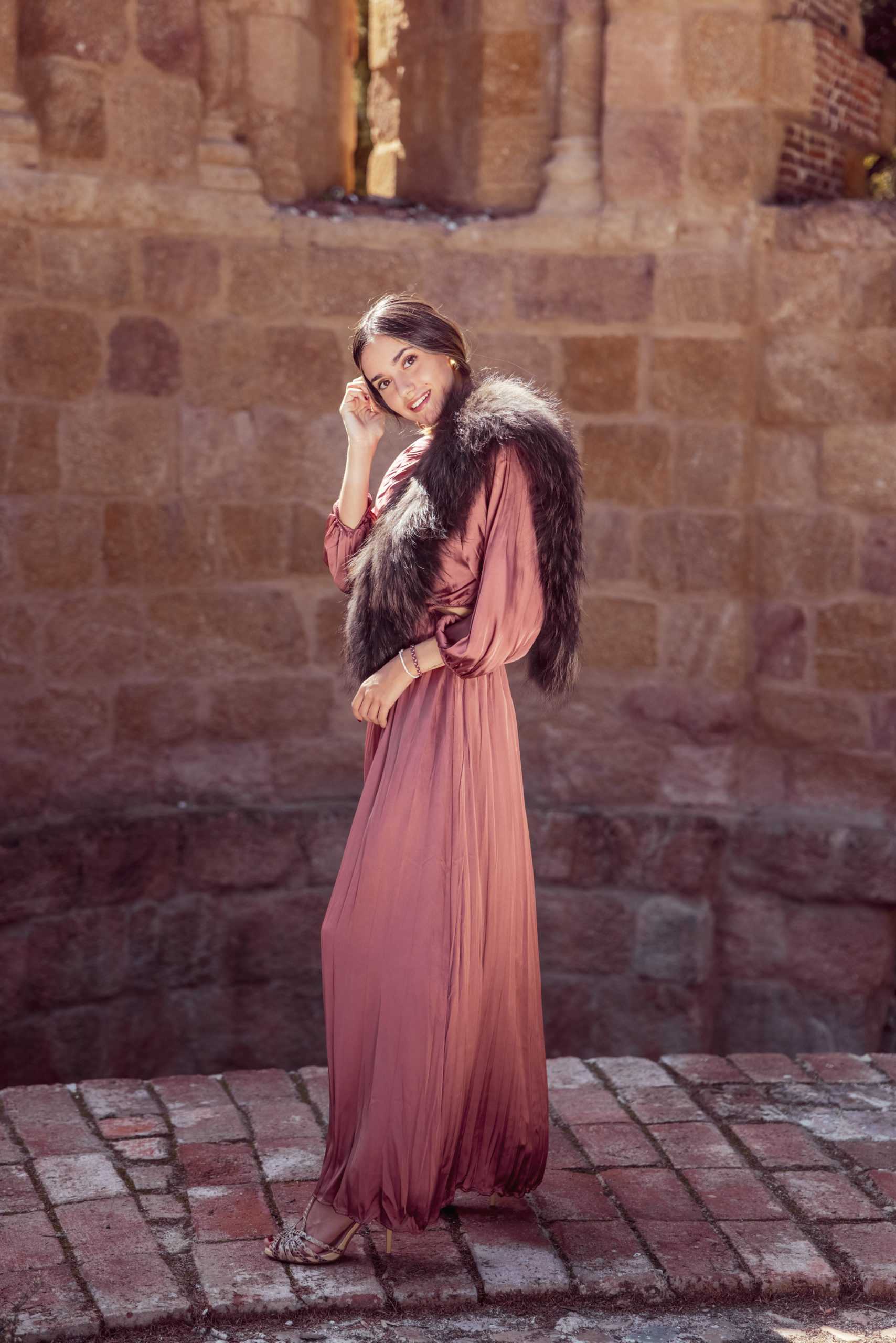 Estola Kendal Marrón - Imagen 4