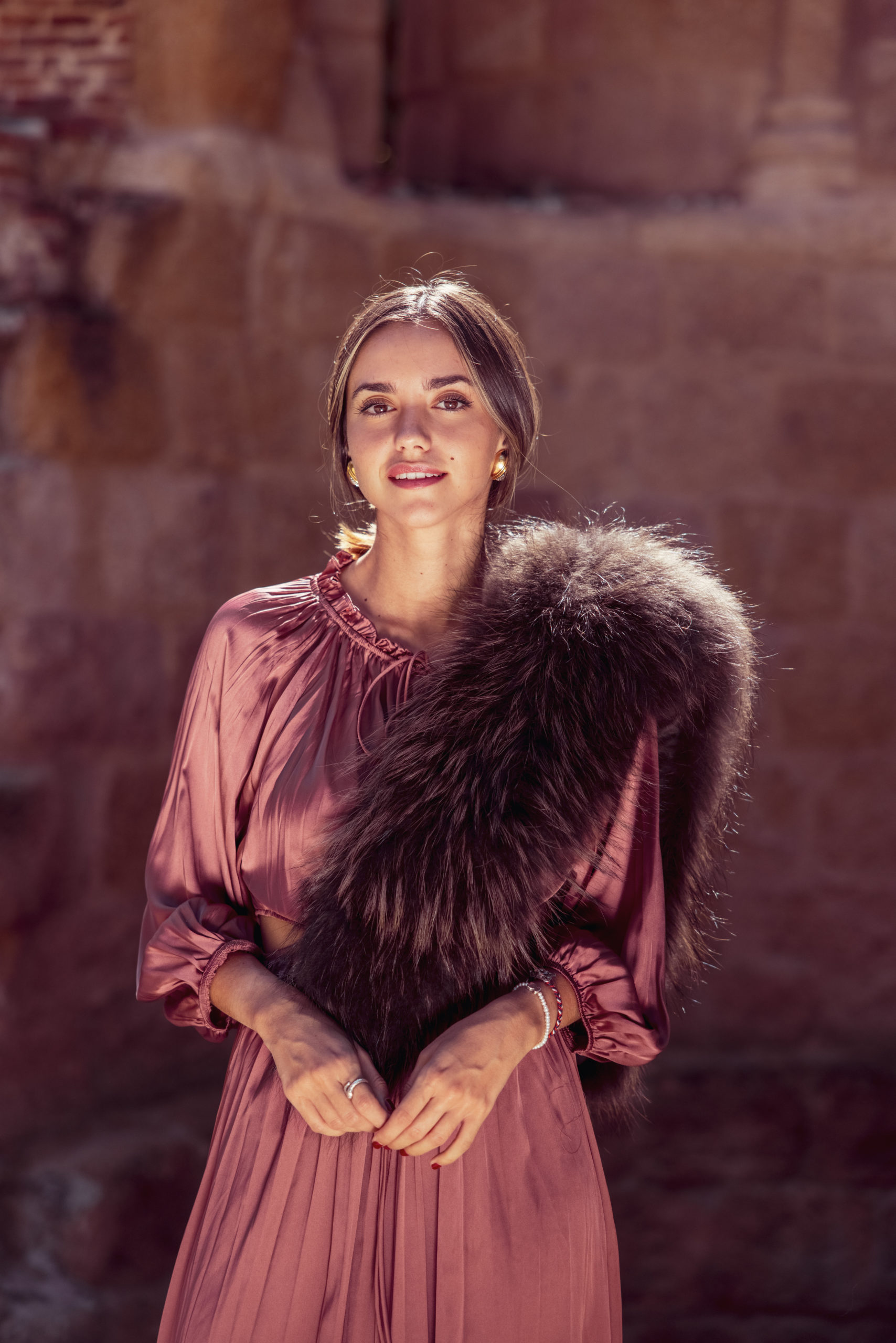 Estola Kendal Marrón - Imagen 3